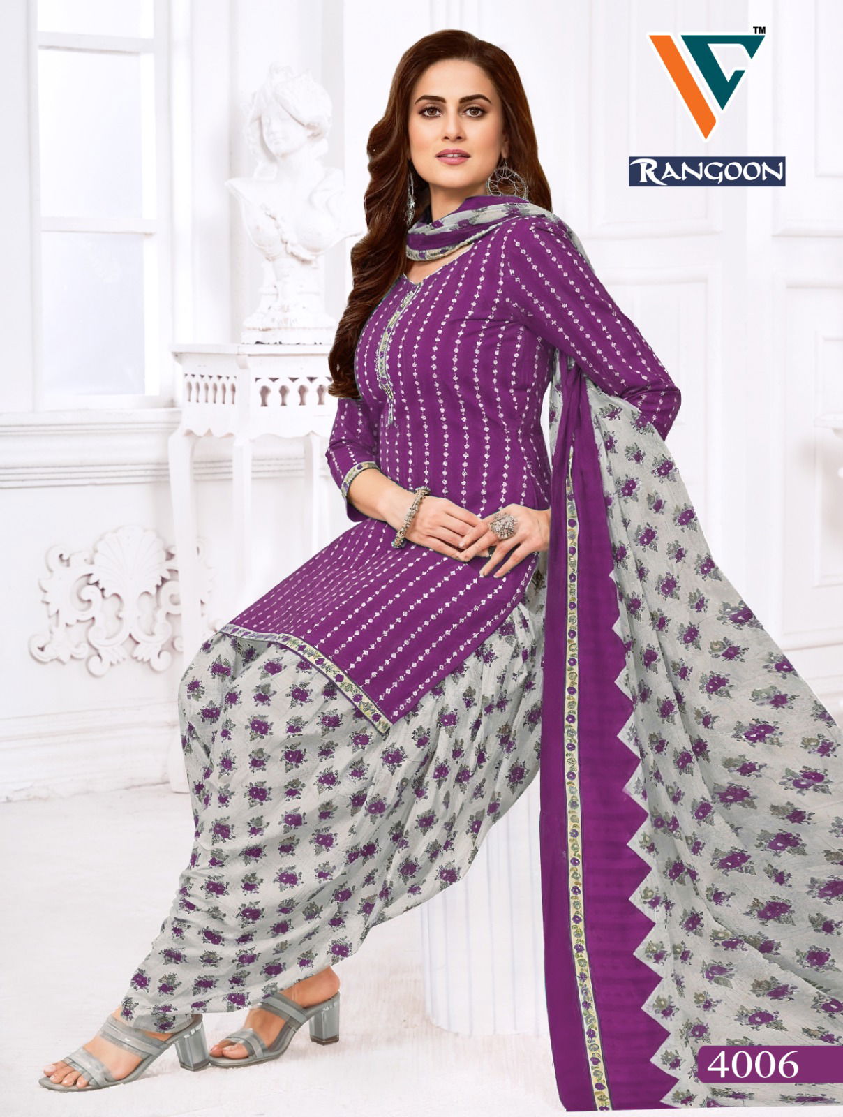 Rangoon Vol 4 By Vandana C Printed Cotton Dress Material Wholesale Price In Surat
